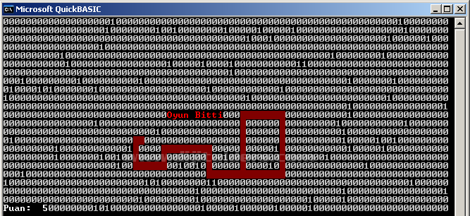 Qbasic ve Çok Boyutlu Diziler
