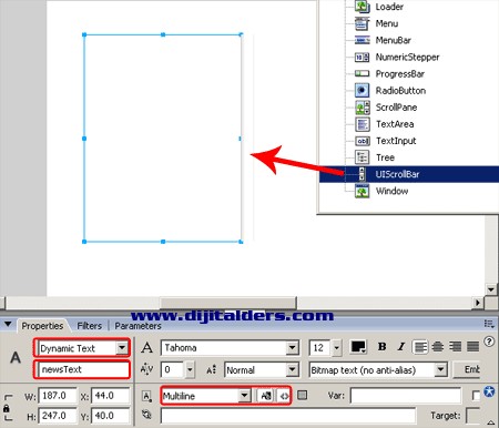 Flash ve PHP ile dinamik içerik