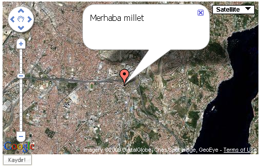 Google Map Kullanarak Harita Tasarlamak