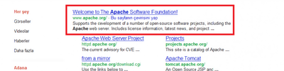 Apache 2.x Kurulumu Apache 2.x 'in Windows 7 üzerine kurulumu