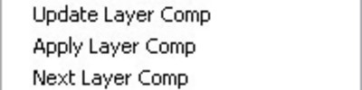 Histogram, Info, Layer Comps