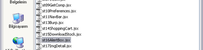 Scripts Event Manager ,load Files Into Stack,scripts Browse Menüsü