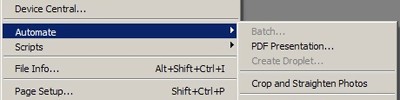 Automate Menüsü Conditional Mode Change, Fit Image