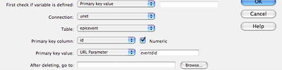 Database Paneli