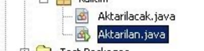 Java Class Yapısında Kalıtım