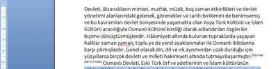 Office 2007de Paragraf İşlemleri