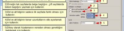 Cetvel Üzerindeki Paragraf İşlemleri Ve Sayfa Ayarları