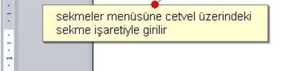 Word 2007 - Sekmeler