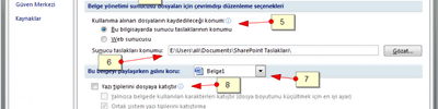 Word 2007 Seçenekleri Kaydet Seçeneği