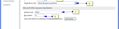 Office 2007 Word Seçenekleri