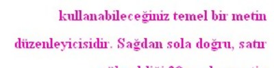 CSS ve Text Uygulamaları