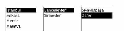 Java Applet List Nesnesi