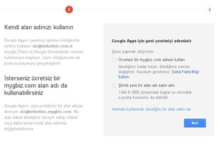 Kurumsal Mail Hizmeti İçin Google Kullanmak