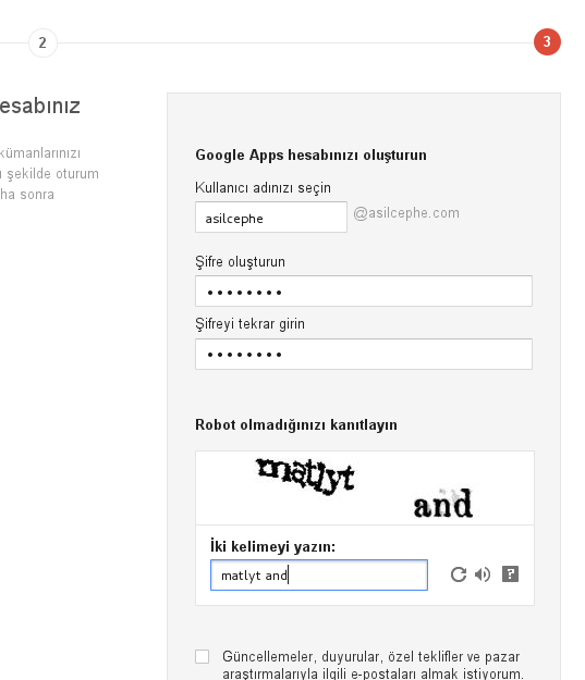 Kurumsal Mail Hizmeti İçin Google Kullanmak