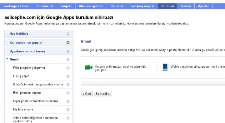 Kurumsal Mail Hizmeti İçin Google Kullanmak