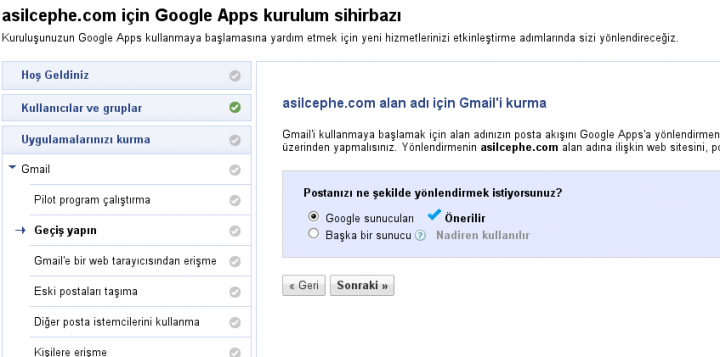 Kurumsal Mail Hizmeti İçin Google Kullanmak