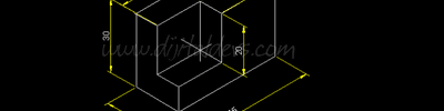 İzometric Şekil Çizimi 4