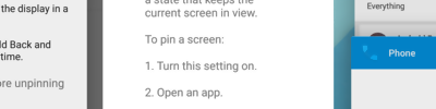 Ekranları Sbitleme ve Sabitlemeyi Kaldırma (Uygulamayı Pinlemek) Bir uygulamanın ekranının görünür durumda kalmasını istiyorsanız ekranı sabitleyebilirsiniz. Sabitlenen uygulama ekranı, sabitleme kaldırılana kadar görünür olmaya devam eder.