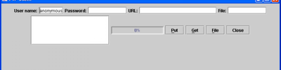 Grafik Arayüzüne Sahip FTP Dosya Upload Appleti