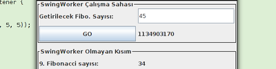 SwingWorker Thread Kullanımı‏ ve Uygulama Örneği