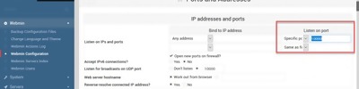 Terminal Kullanarak Webmin Portu Nasıl Değiştirilir?