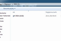 Windows USB Drive Vir&uuml;s&uuml;