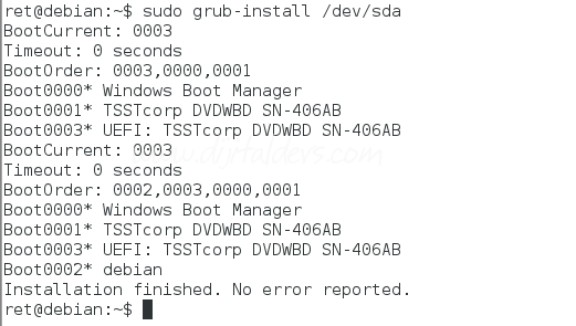 UEFI Boot'a Geçiş