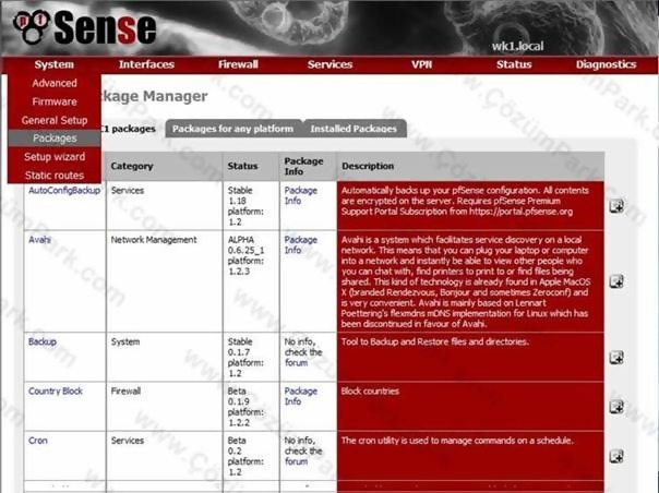 Pfsense ile Messenger Yasaklama