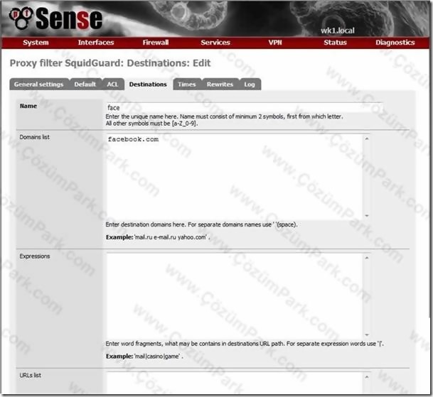 Pfsense Kullanıcı Bazlı Web Filtreleme ve Download Yasaklama