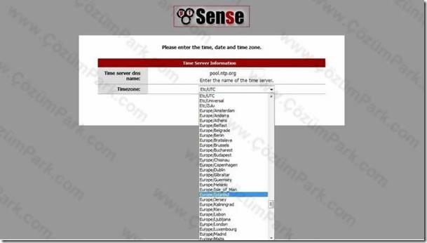 Pfsense Kurulum ve ilk Ayarlar