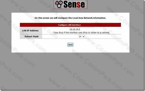 Pfsense Kurulum ve ilk Ayarlar