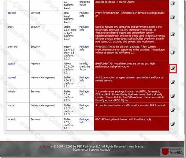 Pfsense Squid ve SquidGuard Paketlerinin Kurulması