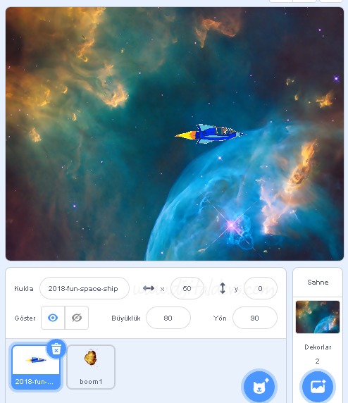 Uzay Gemisini Astreoidlerden Kurtarma