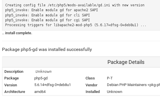 Virtualmin'e php gd ve php mssql Eklentilerini Eklemek