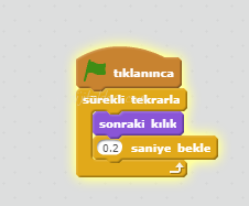 Scratch Dans Eden Çocuk Yapımı