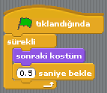 Scratch Basit Hareket Kodları