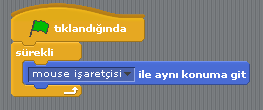 Scratch Basit Hareket Kodları