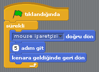 Scratch Basit Hareket Kodları