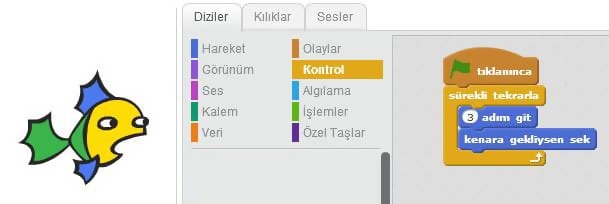 Scratch ile Akvaryum Yapalım