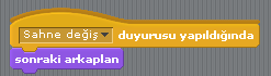 Scratchda Duyuru Yapma Özelliği