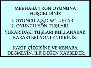 Tron Oyunu