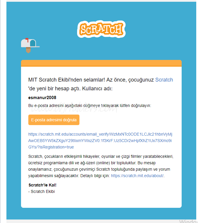 Scratch Hesabı Açma ve Uygulamayı Hesapta Tutma