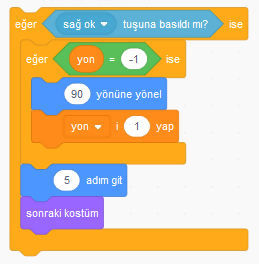 Scratch ile Sahneler Arası Gezinti