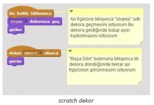 Scratch ile Sahneler Arası Gezinti