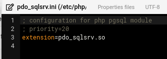 sqlsrv kurulumu