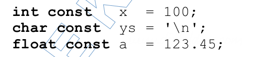 C Programlama Değişkenler