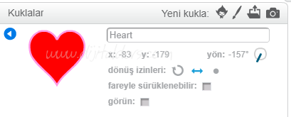 Ekranı Yıldızlar ve Kalplerle Doldurmak
