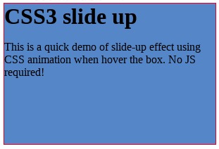 CSS Animasyon Örnekleri