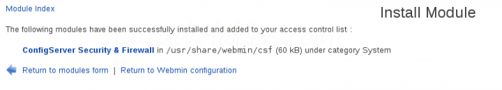 Virtualmin Üzerine CSF ve LFD Firewall Kurulumu