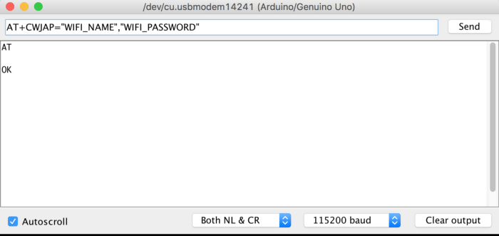 ESP-12E (ESP8266) İle Arduino Uno Wifi Bağlantısı